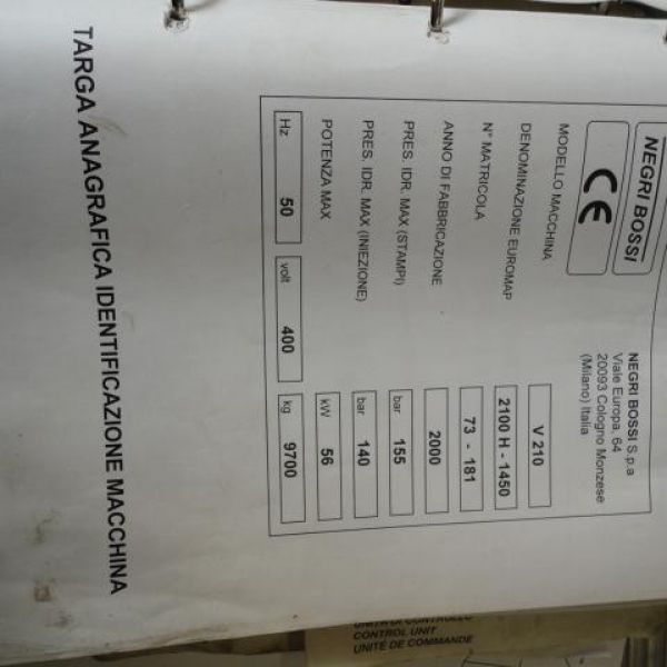 Negri Bossi v210-1450