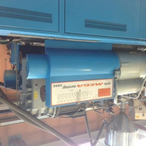 Pressa iniezione usata Sandretto mega t esd 1000 
