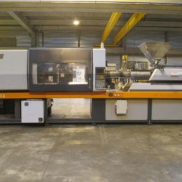 Injection molding machine used Sandretto 8/270 sef 100